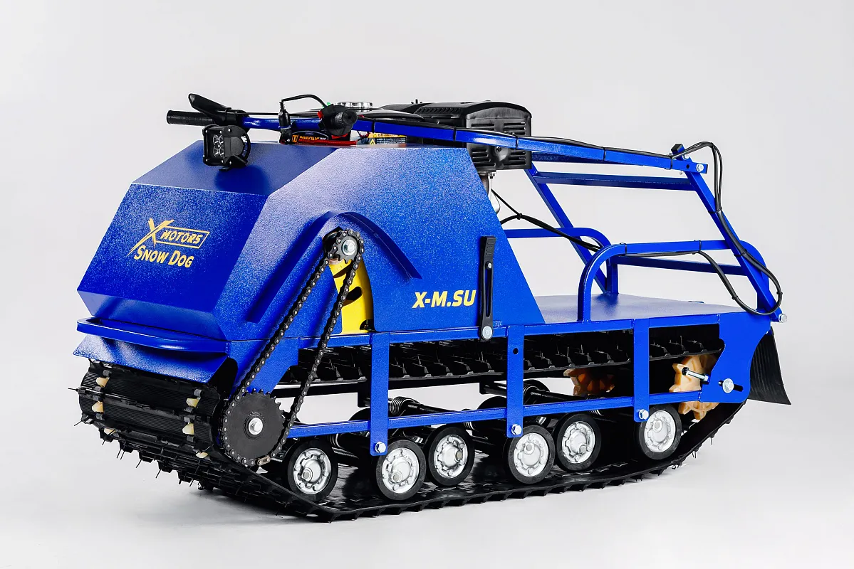 Мотобуксировщик SNOW DOG 9  с эл.запуском (LIFAN/LONCIN/ZONSHENG)
